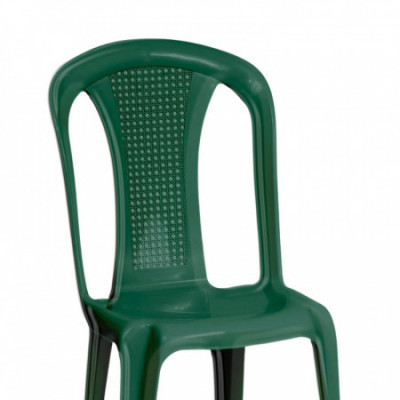 Pack 12 Sillas de Exterior Apilables sin Reposabrazos Napoli 42x49x88cm 7house Sillas Plegables 8