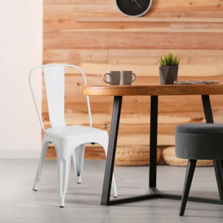 Pack 12 Sillas Industriales Strong 45x54x85cm Thinia Home Sillas de Comedor 7 Pack 12 Sillas Industriales Strong 45x54x85cm Thinia Home Sillas de Comedor 7