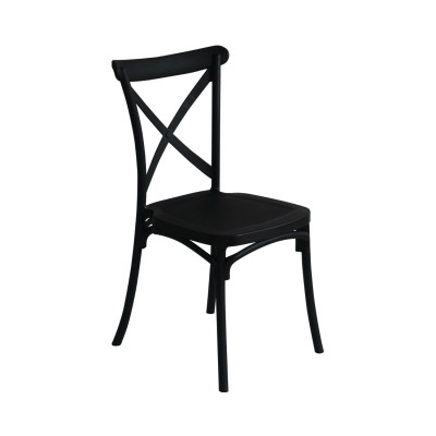 Pack 12 Sillas para Catering Apilables Caroline 45x40x87.5cm 7house Sillas de Jardín 9