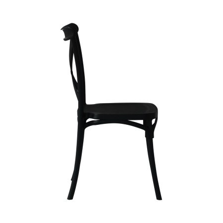 Pack 12 Sillas para Catering Apilables Caroline 45x40x87.5cm 7house Sillas de Jardín 10