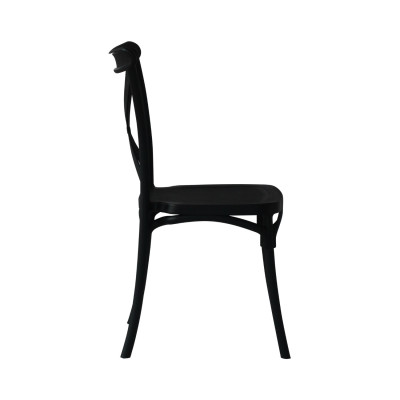 Pack 12 Sillas para Catering Apilables Caroline 45x40x87.5cm 7house Sillas de Jardín 10