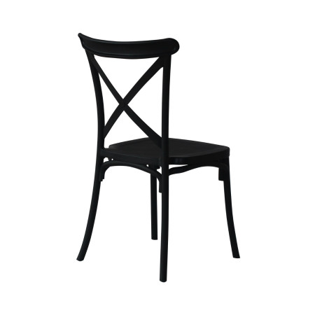 12er-Set stapelbarer Catering-Stühle „Caroline“ 45x40x87.5cm 7house