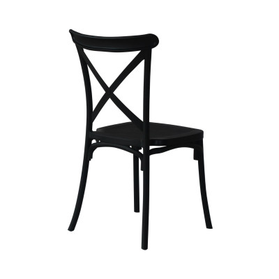 Pack 12 Sillas para Catering Apilables Caroline 45x40x87.5cm 7house Sillas de Jardín 11