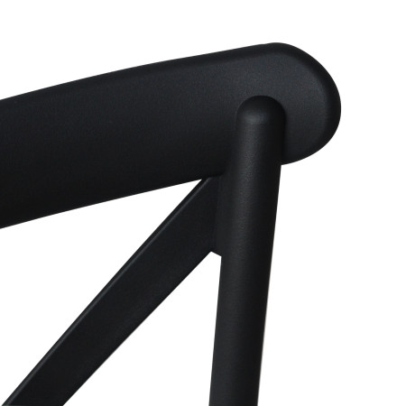 Pack 12 Sillas para Catering Apilables Caroline 45x40x87.5cm 7house Sillas y Sillones de Exterior 12