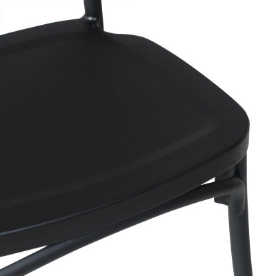 Pack 12 Sillas para Catering Apilables Caroline 45x40x87.5cm 7house Sillas de Jardín 13