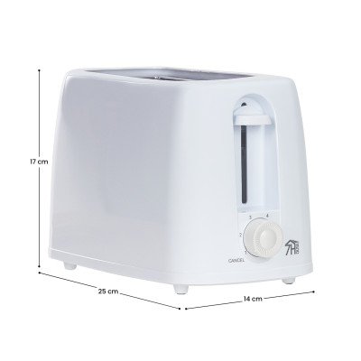 Tostadora de Pan 2 Ranuras 700W 6 Niveles de Temperatura RiseToast 7house Electrodomésticos 5