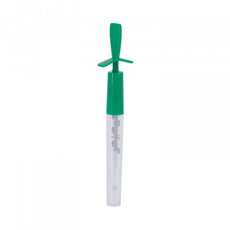 Termómetro de Vidrio sin Mercurio Blanco 2x12.5cm Solmira Salud 2