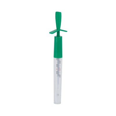 Termómetro de Vidrio sin Mercurio Blanco 2x12.5cm Solmira Salud 2