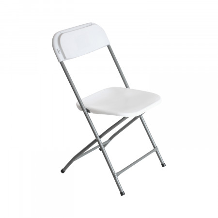 Cadeira dobrável de resina para jardim 45x44.5x79cm 7house
