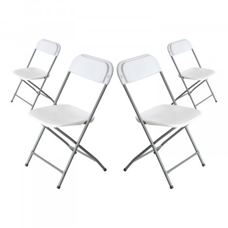 Pack 4 Sillas Plegables de Resina Garden 45x44.5x79cm 7house Sillas Plegables 1