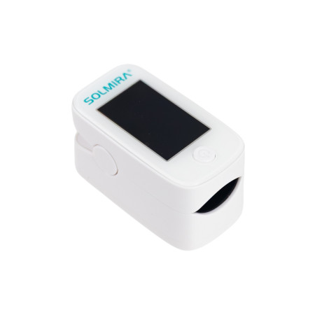 Oxímetro de Pulso de Dedo Blanco 3x3x6cm Solmira Salud 3