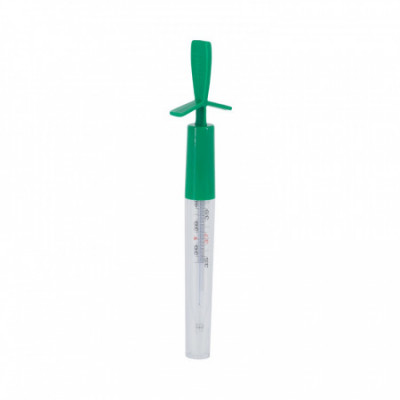 Termómetro de Vidrio sin Mercurio Blanco 2x12.5cm Solmira Salud 2