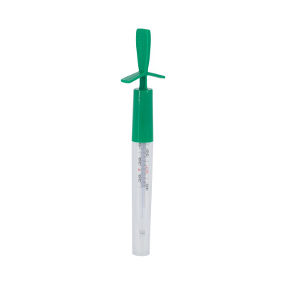 Termómetro de Vidrio sin Mercurio Blanco 2x12.5cm Solmira Salud 2