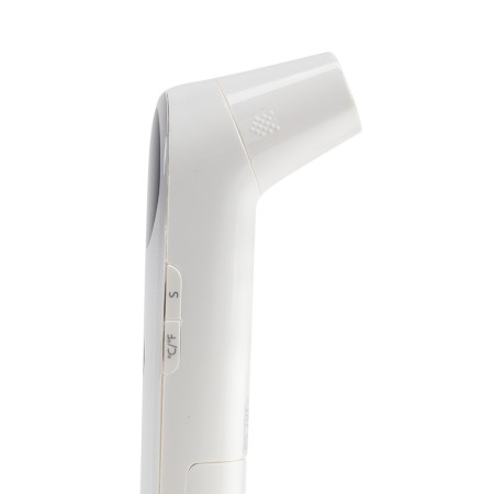 Termómetro de Infrarrojos para Frente, Oído y Objetos sin Contacto 20 Mediciones Blanco 3.7x15.5cm Solmira Termómetros Digitales