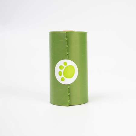 Bolsas Biodegradables para Excrementos de Perros con Dispensador Fragancia Lavanda 300 Unidades Glückpet Bolsas de Basura para P