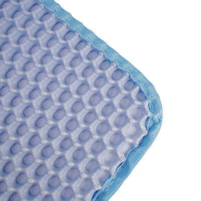 Alfombra para Arenero de Gatos Doble Capa Antideslizante Impermeable Forma Rectangular 65x40cm Glückpet Alfombras para Areneros 