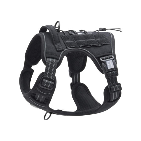 Arnés Táctico para Perros Medianos y Grandes Antitirones Reflectante Uso Profesional Talla M Glückpet Collares y Arneses 1