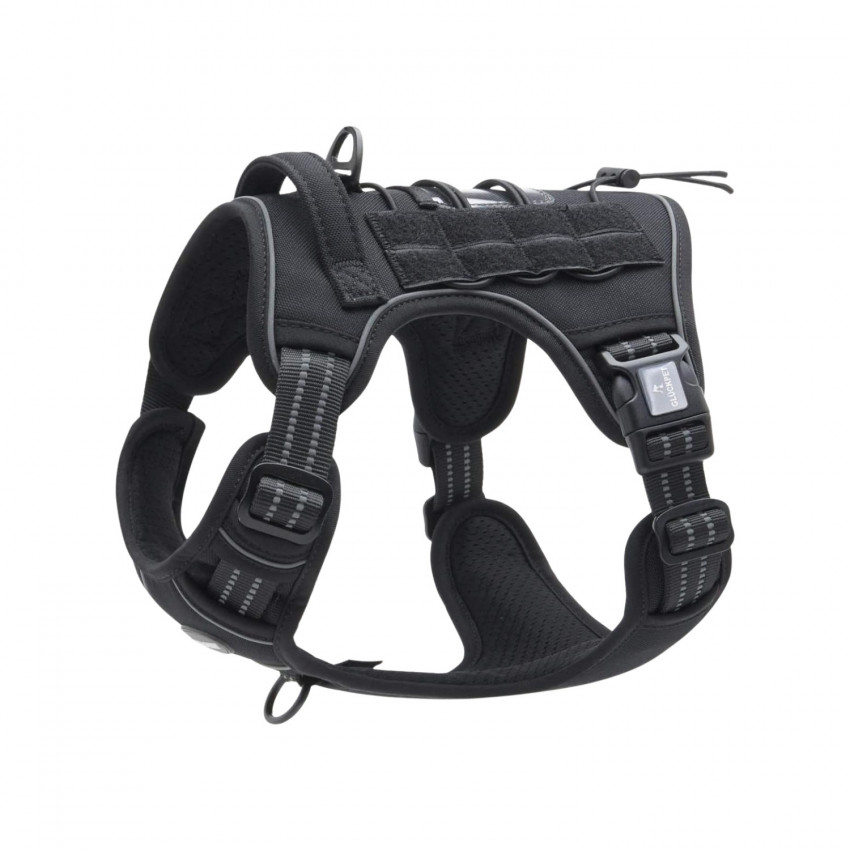 Arnés Táctico para Perros Medianos y Grandes Antitirones Reflectante Uso Profesional Talla M Glückpet Arneses para Perros 1 Arnés Táctico para Perros Medianos y Grandes Antitirones Reflectante Uso Profesional Talla M Glückpet Arneses para Perros 1