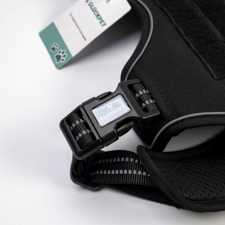 Arnés Táctico para Perros Medianos y Grandes Antitirones Reflectante Uso Profesional Talla M Glückpet Arneses para Perros 2 Arnés Táctico para Perros Medianos y Grandes Antitirones Reflectante Uso Profesional Talla M Glückpet Arneses para Perros 2