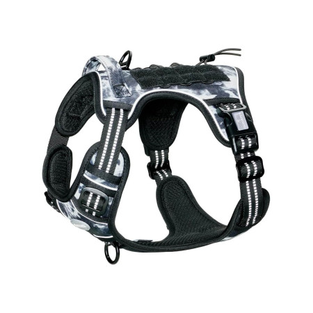 Arnés Táctico para Perros Medianos y Grandes Antitirones Reflectante Uso Profesional Talla M Glückpet Collares y Arneses 1