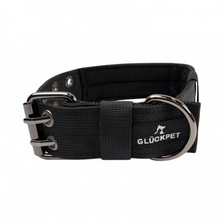 Collar para Perro con Hebilla Velcro y Anilla en D Talla L 43-53cm Glückpet Collares para Perros 1 Collar para Perro con Hebilla Velcro y Anilla en D Talla L 43-53cm Glückpet Collares para Perros 1