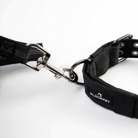 Collar y Correa para Perro Reflectante con Enganche para Coche Talla L Glückpet Collares para Perros 6 Collar y Correa para Perro Reflectante con Enganche para Coche Talla L Glückpet Collares para Perros 6