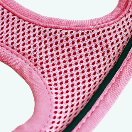 Arnés para Perros Pequeños y Medianos con Correa de 1.4m Antitirones Reflectante Talla S Glückpet Arneses para Perros 4