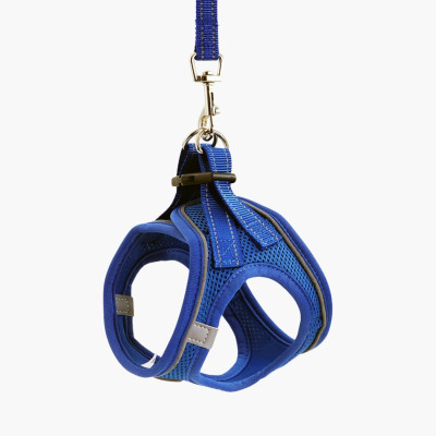 Arnés para Perros Pequeños y Medianos con Correa de 1.4m Antitirones Reflectante Talla M Glückpet Arneses para Perros 14