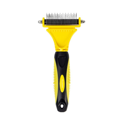 Rastrillo Quitanudos y Deslanador para Perros y Gatos 23+12 Dientes Redondeados Glückpet Accesorios para Gatos y Perros 1