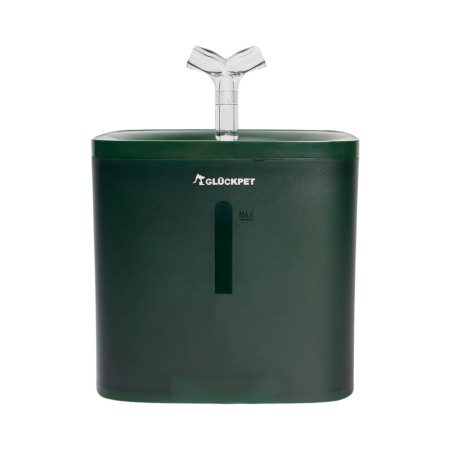 Fuente de Agua para Gatos 2L Silenciosa con Filtro de Carbón Glückpet Comederos y Bebederos 1