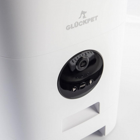 Comedero Automático para Perros y Gatos con Cámara WiFi Control por App 4L Blanco Glückpet Comederos para Perros y Gatos 4 Comedero Automático para Perros y Gatos con Cámara WiFi Control por App 4L Blanco Glückpet Comederos para Perros y Gatos 4