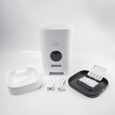 Comedero Automático para Perros y Gatos con Cámara WiFi Control por App 4L Blanco Glückpet Comederos para Perros y Gatos 5 Comedero Automático para Perros y Gatos con Cámara WiFi Control por App 4L Blanco Glückpet Comederos para Perros y Gatos 5