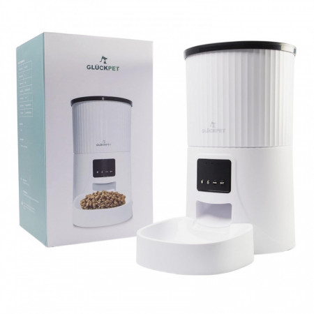 Comedero Automático para Perros y Gatos con WiFi Control por App 4L Blanco Glückpet Comederos para Perros y Gatos 5 Comedero Automático para Perros y Gatos con WiFi Control por App 4L Blanco Glückpet Comederos para Perros y Gatos 5