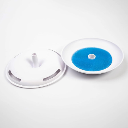 Fuente de Agua para Gatos 2.5L Silenciosa con Filtro de Carbón Glückpet Accesorios para Gatos y Perros 6