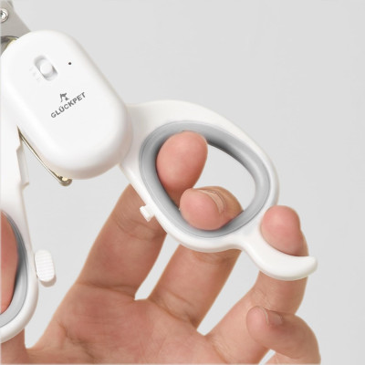 Cortauñas para Gatos y Perros con Linterna LED y Luz UV para Bacterias Glückpet Accesorios para Gatos y Perros 4