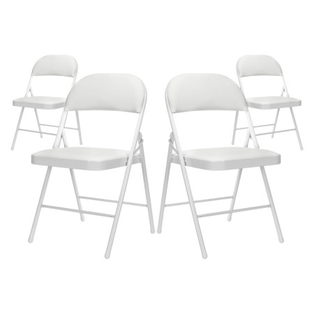 4er-Set gepolsterte Klappstühle Thinia Home