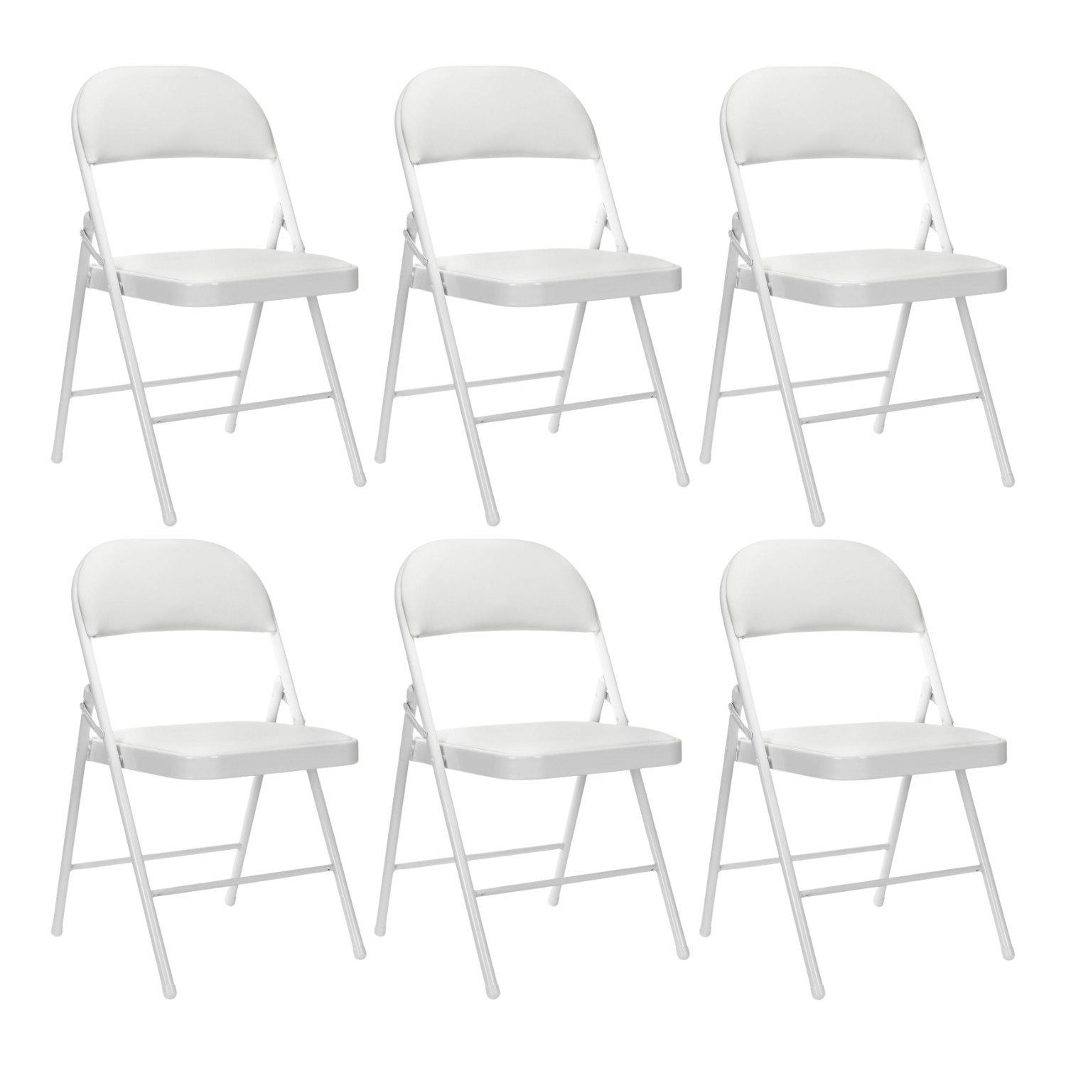 Pack 6 Sillas Plegables Acolchadas Thinia Home