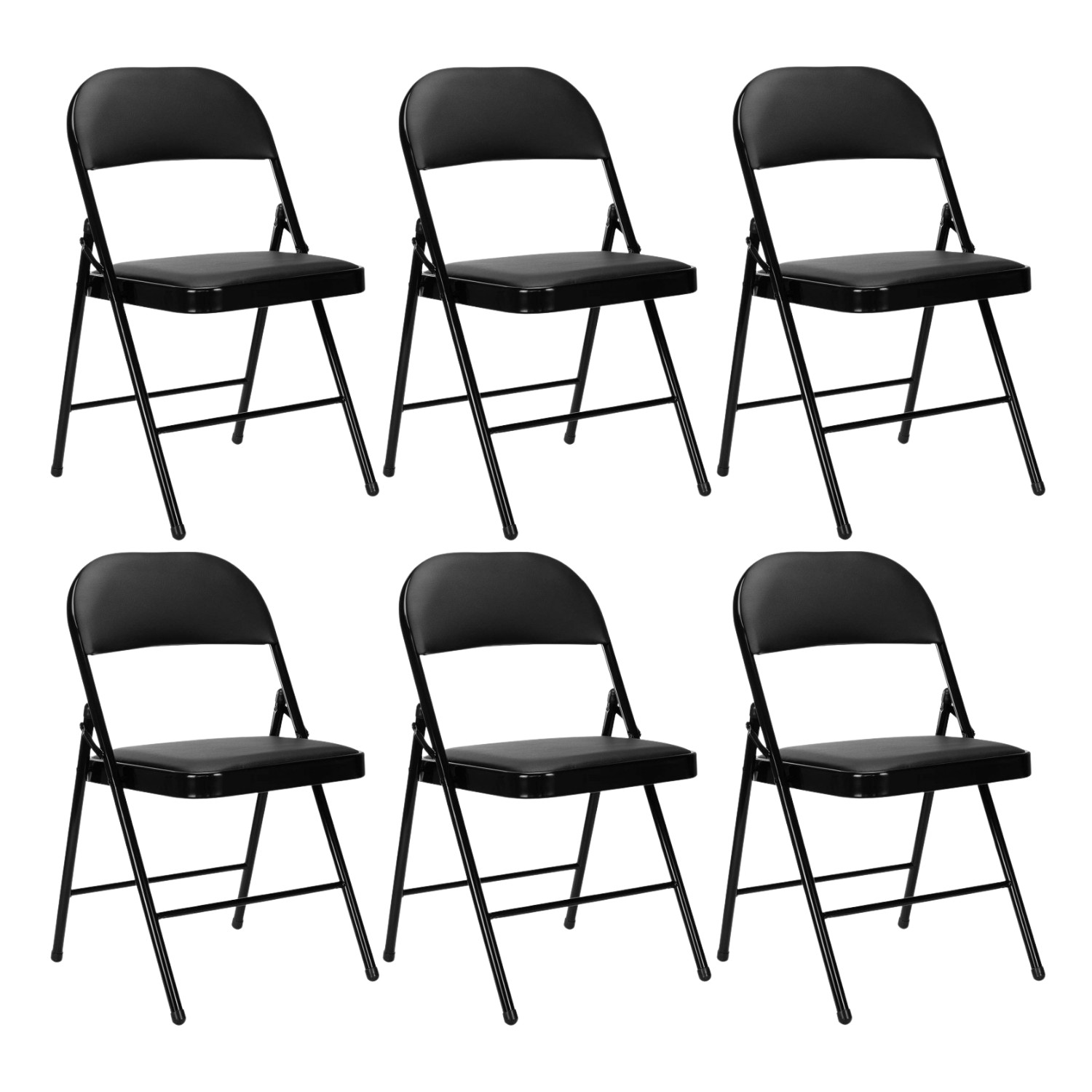 Pack 6 Sillas Plegables Acolchadas Thinia Home