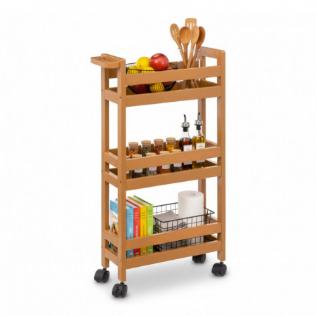 Carrito con Ruedas en Polietileno Canoply 70x40x15cm 7house Mesas de Comedor 1