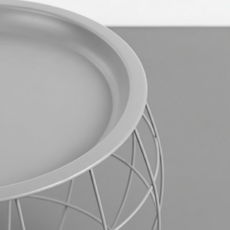 Kit 3 Mesitas de Centro Redondas Baloon Thinia Home Mesitas de Noche y Auxiliares 10