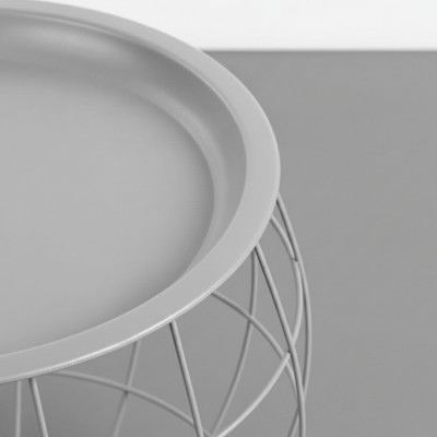 Kit 3 Mesitas de Centro Redondas Baloon Thinia Home Mesitas de Noche y Auxiliares 10