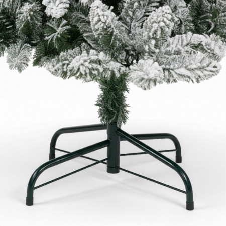 Árbol de Navidad Artificial Nevado Helsinki con Base Metálica Dayron Árboles de Navidad 3