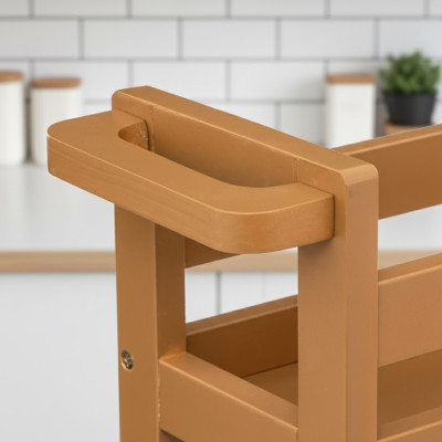 Carrito con Ruedas en Polietileno Canoply 70x40x15cm 7house Mesas de Comedor 2