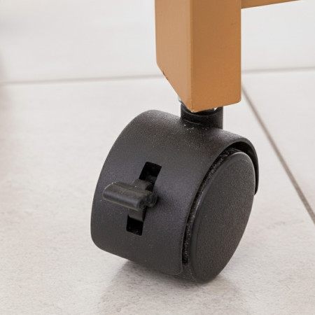 Carrito con Ruedas en Polietileno Canoply 70x40x15cm 7house Mesas de Comedor 3