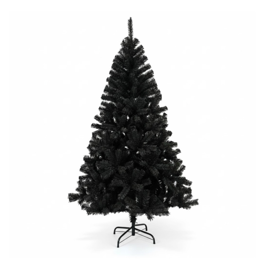Árbol de Navidad Artificial Negro Toronto con Base Metálica 180cm Dayron Árboles de Navidad 1