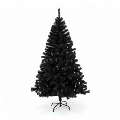 Árbol de Navidad Artificial Negro Toronto con Base Metálica 180cm Dayron Árboles de Navidad 1