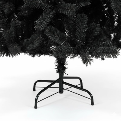 Árbol de Navidad Artificial Negro Toronto con Base Metálica 180cm Dayron Árboles de Navidad 3