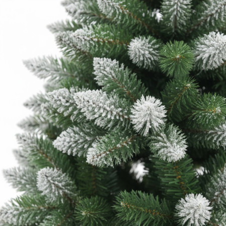 Albero di Natale artificiale “Nevado Alpes” con base in juta, 150 cm Dayron