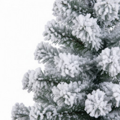 Mini Árbol de Navidad Nevado Boreal con Base de Yute 60cm Dayron Árboles de Navidad 2