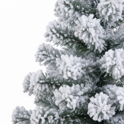 Mini Árbol de Navidad Nevado Boreal con Base de Yute 60cm Dayron Árboles de Navidad 2